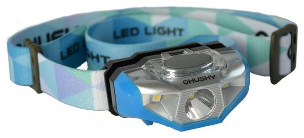 Lampe frontale d'extérieur Husky sur pile AA Selma 140 lumens-Bleu