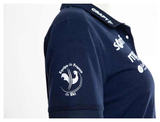 Craft FFS 2022 Blue Women's Short Sleeve Polo