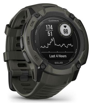 GARMIN Instinct 2X Solar - Montre de sport connectée - Vert