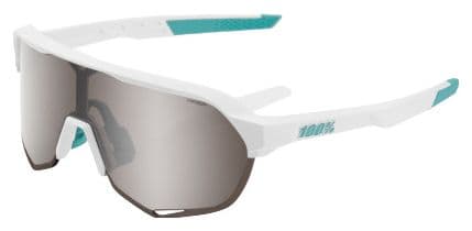 100% S2 Bora Hansgrohe Team White HiPER Silver Mirror / White glasses