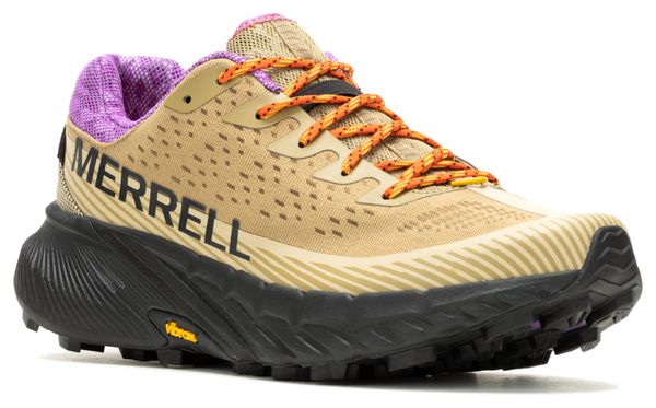 Merrell Agility Peak 5 Trailrunning-Schuhe Beige/Violett