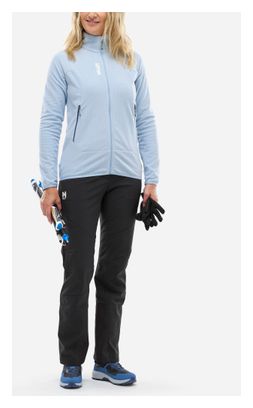Pile a manica lunga da donna Millet K Lightgrid Light Blue