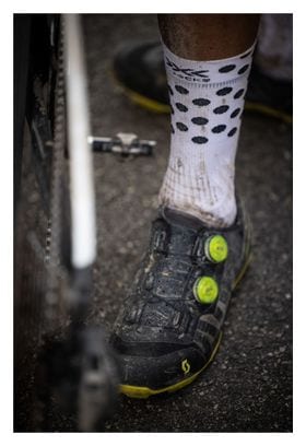 Chaussettes X-Socks Bike Race 4.0 Blanc