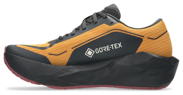Asics Novablast 6 GTX Laufschuhe für Herren, Orange/Schwarz