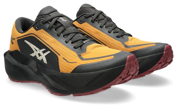 Asics Novablast 6 GTX Laufschuhe für Herren, Orange/Schwarz