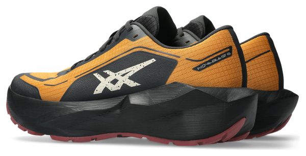 Asics Novablast 6 GTX Laufschuhe für Herren, Orange/Schwarz