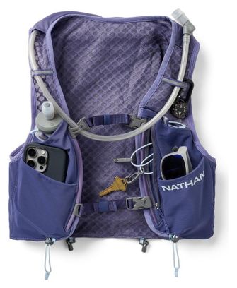 Zaino idratante Nathan VaporAiress 4.0 8L viola da donna