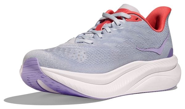 Hoka Mach 6 Dames Hardloopschoenen Blauw/Roze