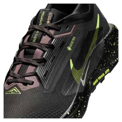 Nike Pegasus Trail 5 GTX Laufschuhe Schwarz/Grün Herren