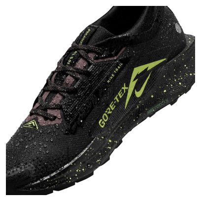 Nike Pegasus Trail 5 GTX Laufschuhe Schwarz/Grün Herren
