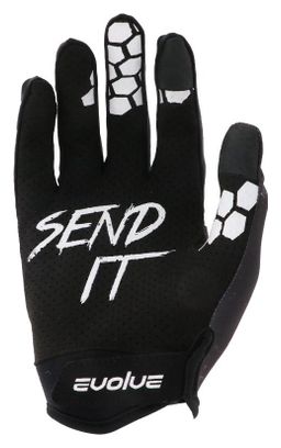 Gants Evolve Splatter Rouge / Noir