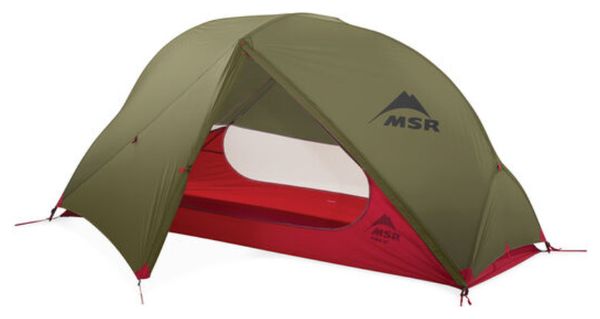 MSR Hubba NX Solo Verde Tienda de campaña para 1 persona