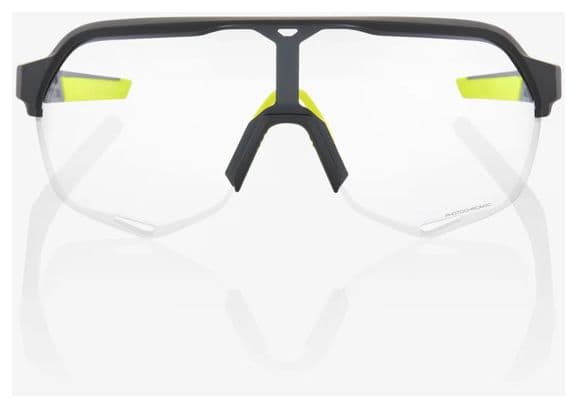 100% S2 Soft Grey Goggles - Photochromic