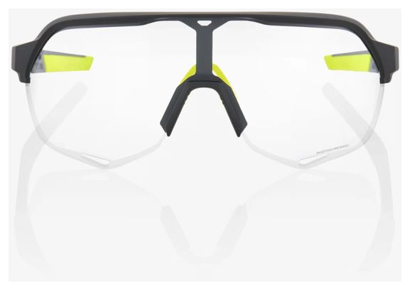 100% S2 Soft Grey Goggles - Photochromic