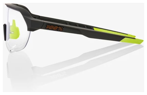 100% S2 Soft Grey Goggles - Photochromic