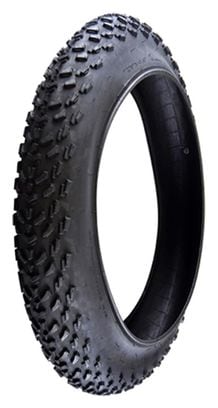 Pneu vtt 20x4.00 tr fat bike noir 33 tpi (102-406)