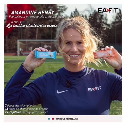 EAFIT La Barre Protéinée Pêche Yaourt - Boite de 24 barres