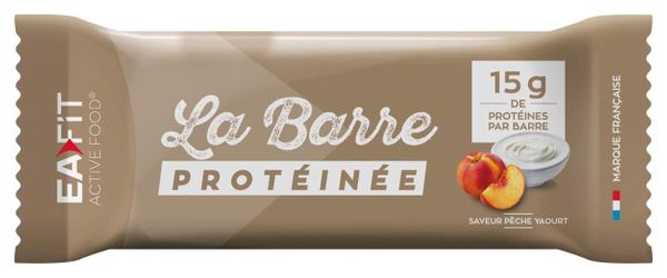 EAFIT Barre Protéinée Présentoir de 24 Barres de 46g - Pêche/Yaourt