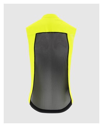Assos Mille GTS Spring Fall C2 Geel Fluo Mouwloos Jasje