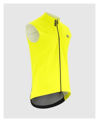 Assos Mille GTS Spring Fall C2 Geel Fluo Mouwloos Jasje