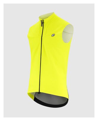 Assos Mille GTS Spring Fall C2 Geel Fluo Mouwloos Jasje