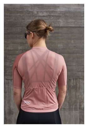 Maillot de manga corta Poc Air Rosa para mujer