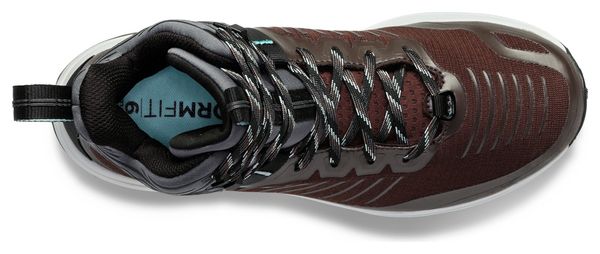 Chaussures de Trail Femme Saucony Ultra Ridge GTX Bordeaux Noir