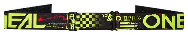 O'Neal B-10 Attack Kids Goggle Black/Yellow Radium Blue