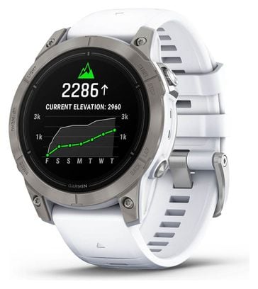 GARMIN Epix Pro Gen.2 Sapphire - Montre de sport connectée - Blanc