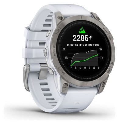 GARMIN Epix Pro Gen.2 Sapphire - Montre de sport connectée - Blanc