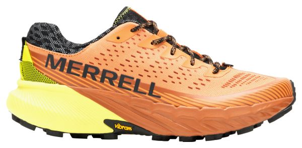 Merrell Agility Peak 5 Trail Shoes Orange/Yellow