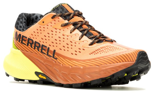 Merrell Agility Peak 5 Trail Shoes Orange/Yellow