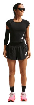 Nike Tempo Flow Swoosh Shorts - Black - Women's