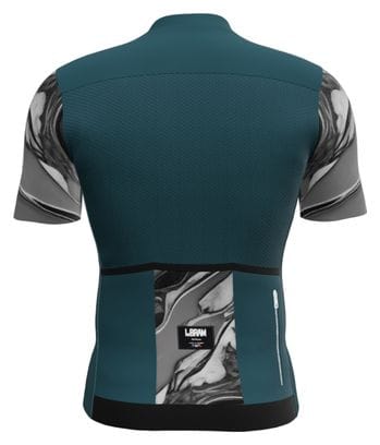 Maillot Manches Courtes LeBram Ventoux Pétrole Bleu Pelforth