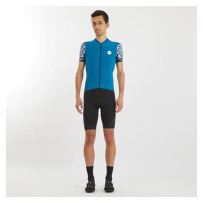 Maillot Manches Courtes LeBram Ventoux Pétrole Bleu Pelforth