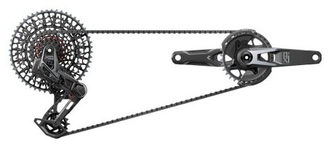 Groupe Sram X0 T-Type Eagle AXS DUB Wide 32 Dents 12V Guards Noir (Sans Boitier)