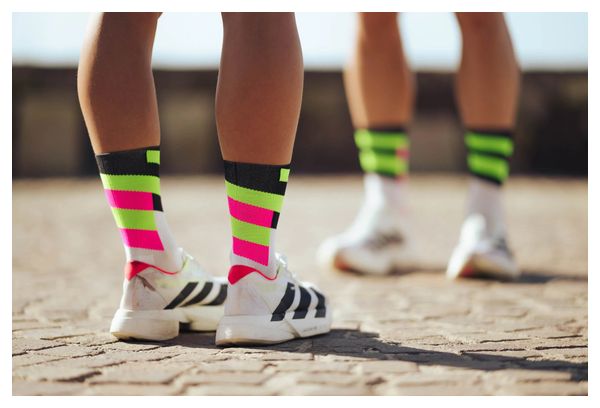 Chaussettes Incylence Ultralight Spirals Noir/Vert
