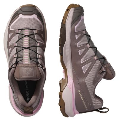 Salomon X Ultra 360 Edge GTX Women's Hiking Shoes in Pink
