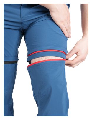 Pantalon 2en1 Vertical Mountain Aubrac Bleu