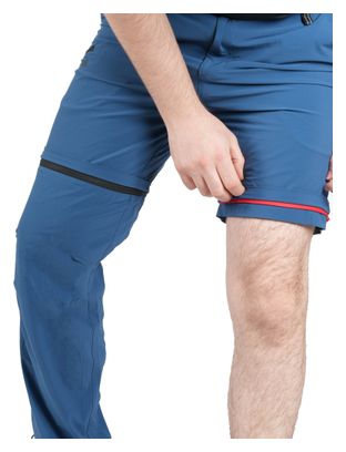 Pantalon 2en1 Vertical Mountain Aubrac Bleu
