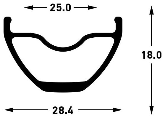 Llanta Stan's NoTubes Crest S2 29'