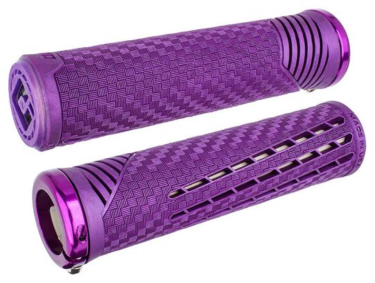 Paire de Grips ODI CF V2.1 Violet Cosmic