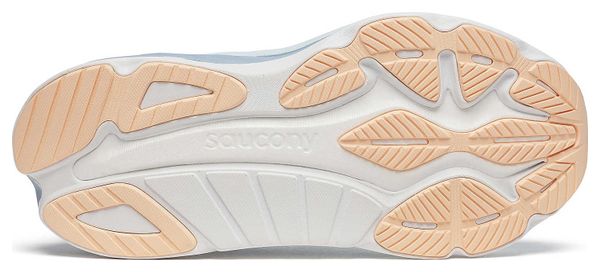 Saucony Hurricane 24 Laufschuh Blau/Pink Damen