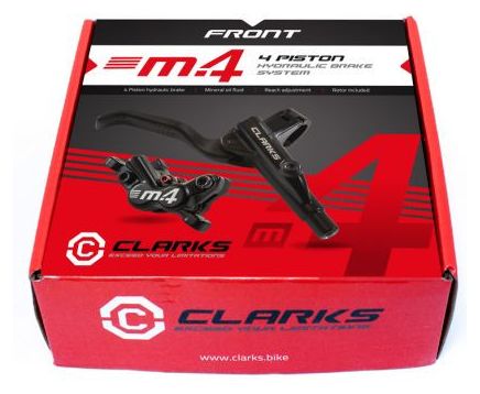 Freins hydrauliques M4 180/160 Black
