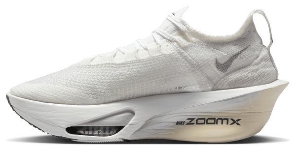 Nike Alphafly 3 Running Shoes, White/Silver, Men's