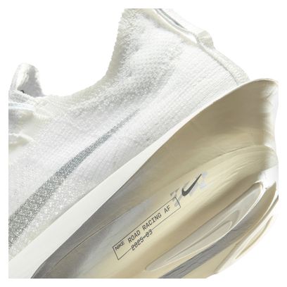Nike Alphafly 3 Running Shoes, White/Silver, Men's