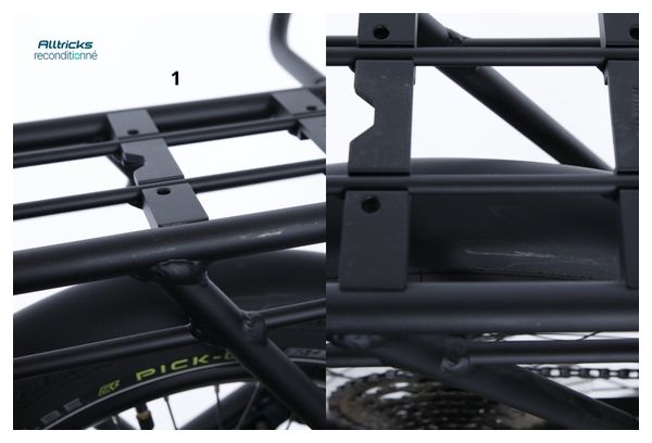 Vélo Cargo Longtail Électrique O2 Feel Equo Cargo Power 4.2 Shimano Deore 10V 720 Wh 20/26'' Vert Émeraude - Produit Reconditionné / Bon État