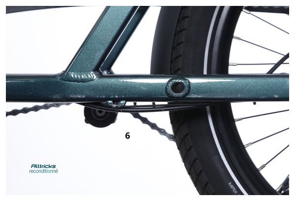Vélo Cargo Longtail Électrique O2 Feel Equo Cargo Power 4.2 Shimano Deore 10V 720 Wh 20/26'' Vert Émeraude - Produit Reconditionné / Bon État