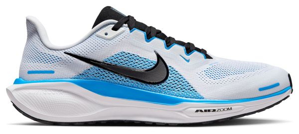 Nike Pegasus 41 hardloopschoenen wit/blauw voor heren