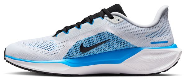 Nike Pegasus 41 hardloopschoenen wit/blauw voor heren